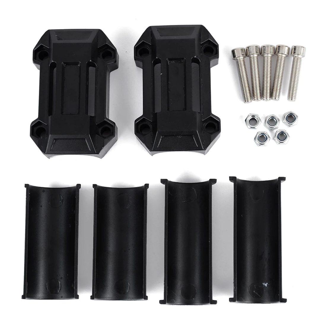 Knmaster Motosiklet Koruma Demiri Takozu Koruma Plastiği (22, 25, 28mm Çap)