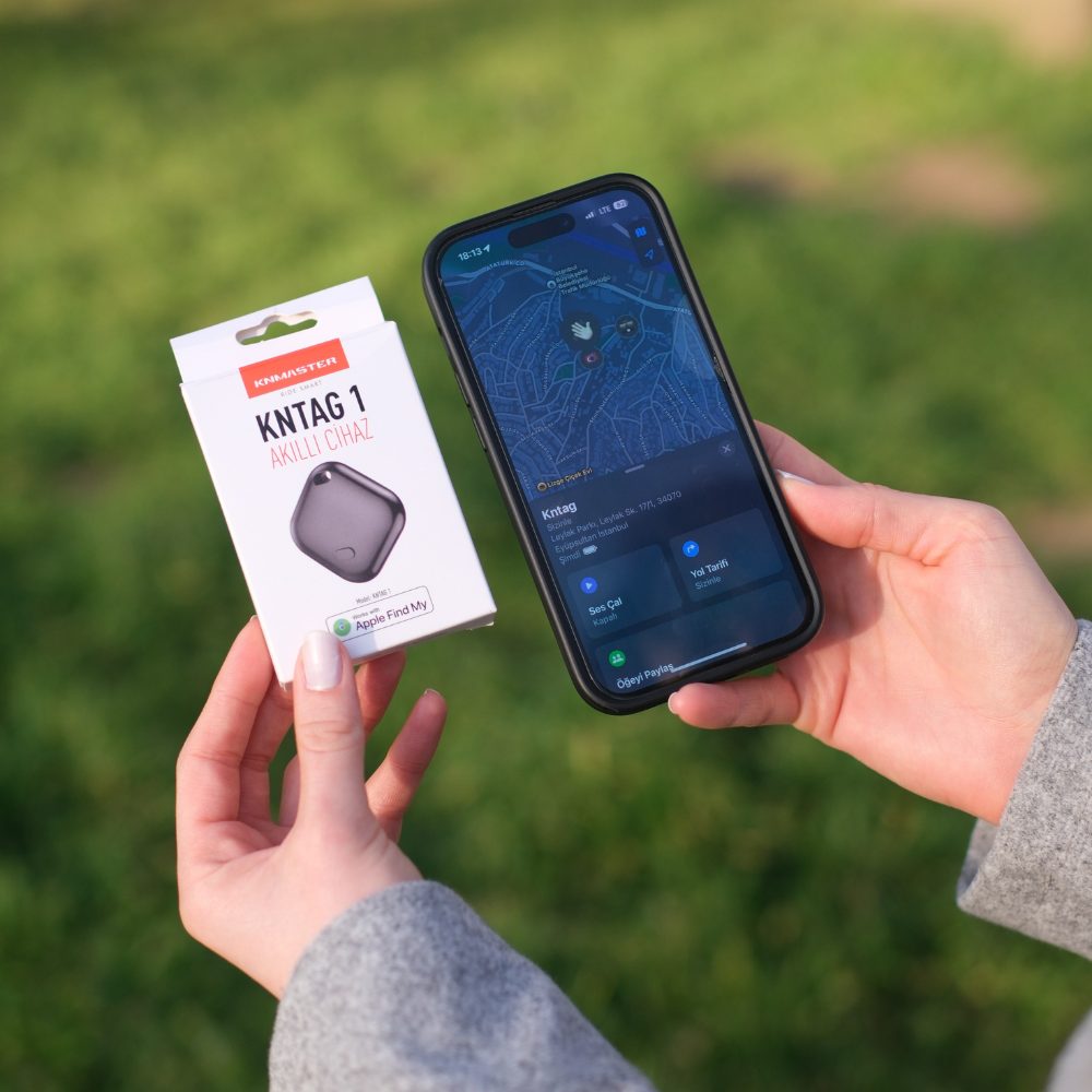 KNMASTER KNTAG 1 – Apple – Android Uyumlu Akıllı Takip Cihazı