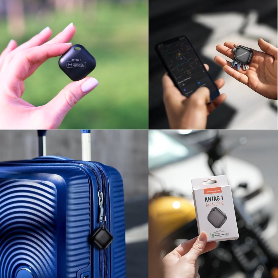 KNMASTER KNTAG 1 – 4’lü Paket Akıllı Takip Cihazı