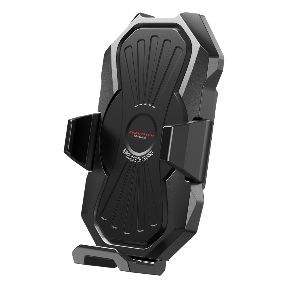 KNMASTER TT880 WU Kablosuz Şarjlı Titreşim Önleyicili Motosiklet Telefon Tutucu