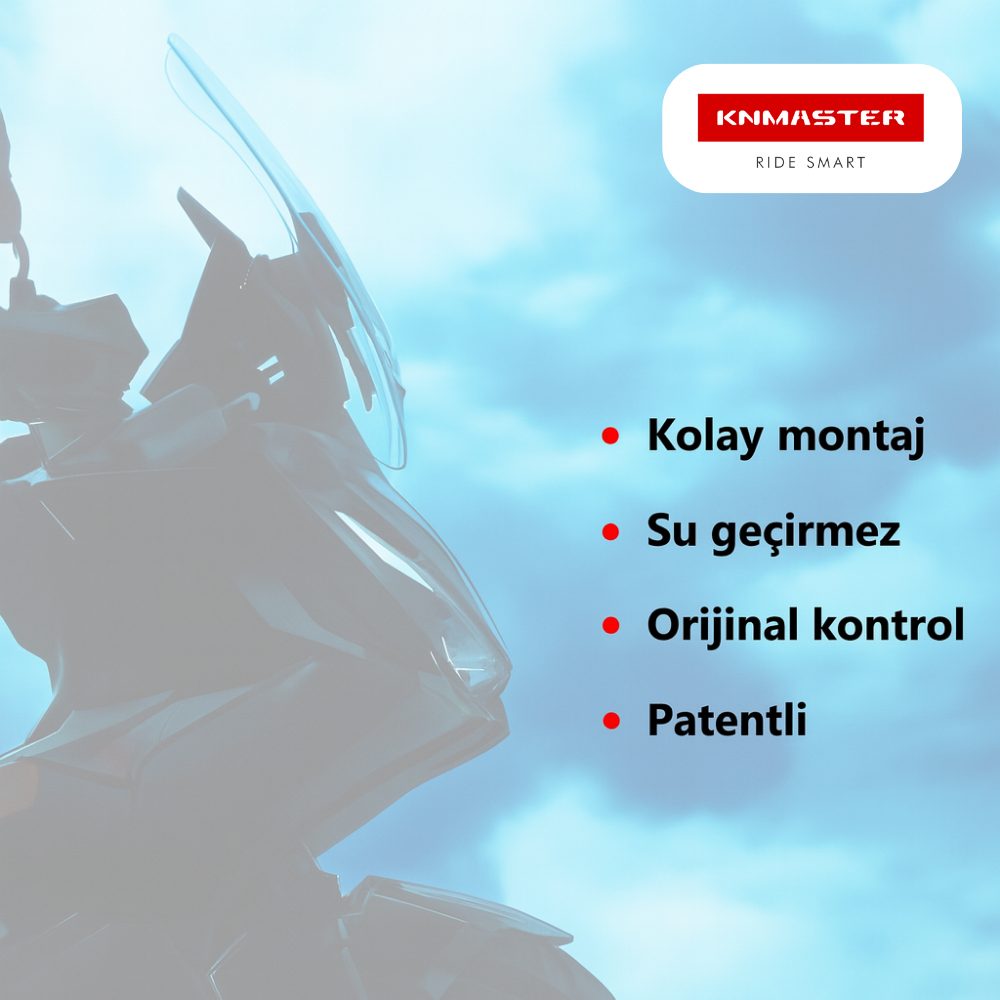KNMASTER MA1100 Honda Adv350 Uyumlu Elektrikli Ön Cam Mekanizması