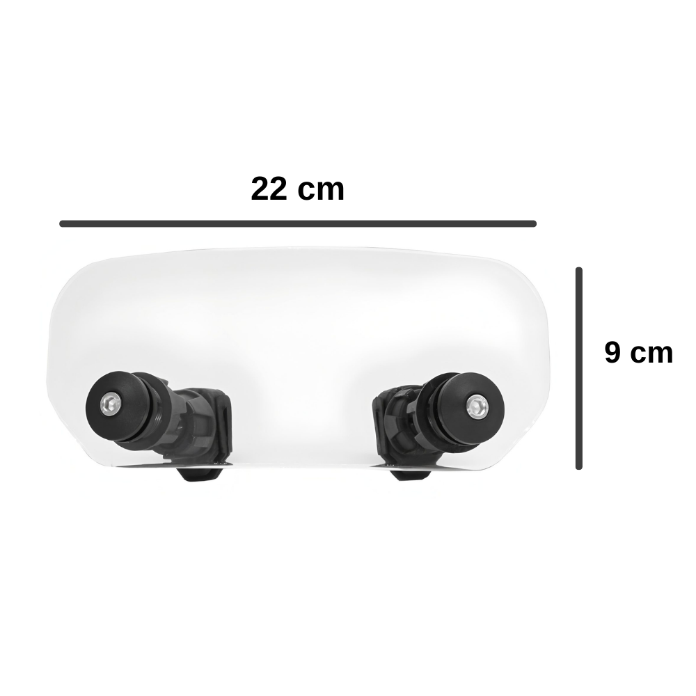 Knmaster WD300T – Ayarlanabilir Motosiklet Ön Cam Uzatma / Rüzgar Deflektör Aparatı