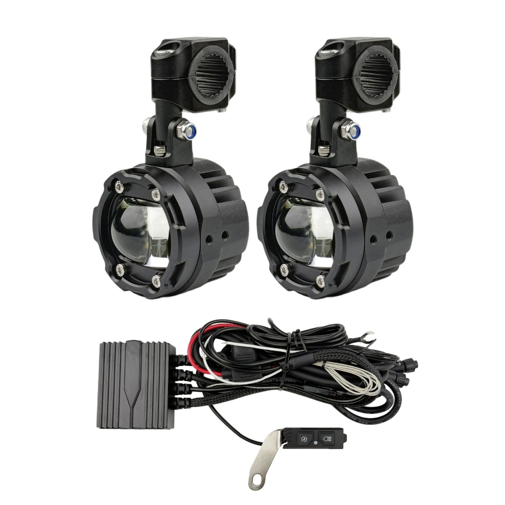 KNMASTER BLAZION 80W 3 Renkli Motosiklet LED Sis Farı