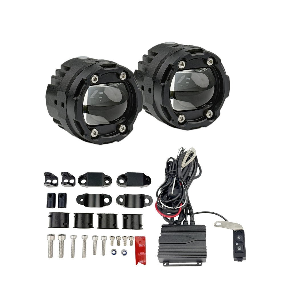 KNMASTER BLAZION 80W 3 Renkli Motosiklet LED Sis Farı