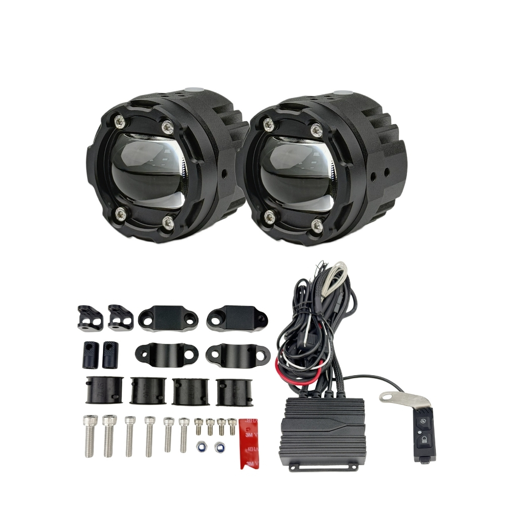 KNMASTER BLAZION 80W 3 Renkli Motosiklet LED Sis Farı