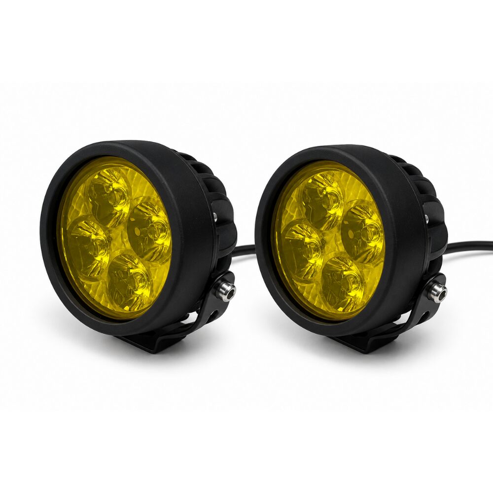 KNMASTER LUMACE 40W 2 Renkli Motosiklet LED Sis Farı