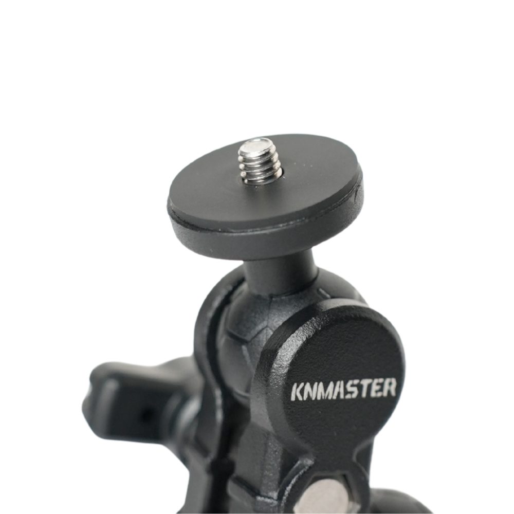 Knmaster MC140 – 360° Ayarlanabilir Motosiklet Gidon / Koruma Demiri / Çanta Demiri / Ayna Bağlantılı Aksiyon Kamera Aparatı