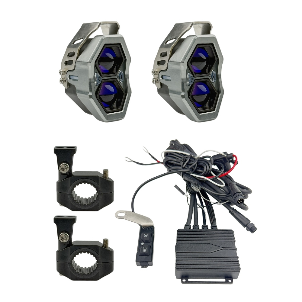 KNMASTER SMOKE 115W Motosiklet LED Sis Farı