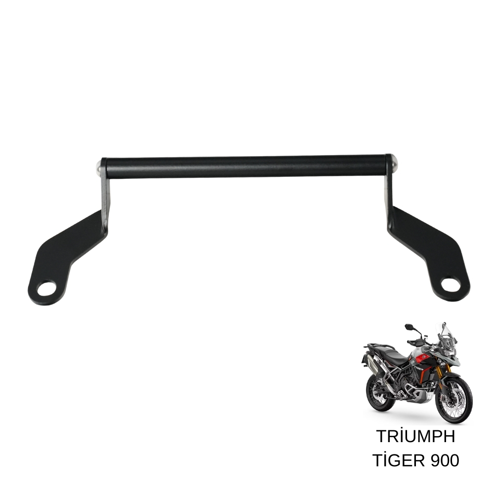 Pixel – Triumph Tiger 900 Uyumlu Telefon & Navigasyon Tutucu – Siyah