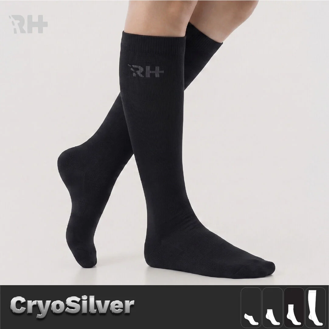 Rider Healthcare Cryo Silver + Modal Dizaltı Gümüş İplikli Çorap