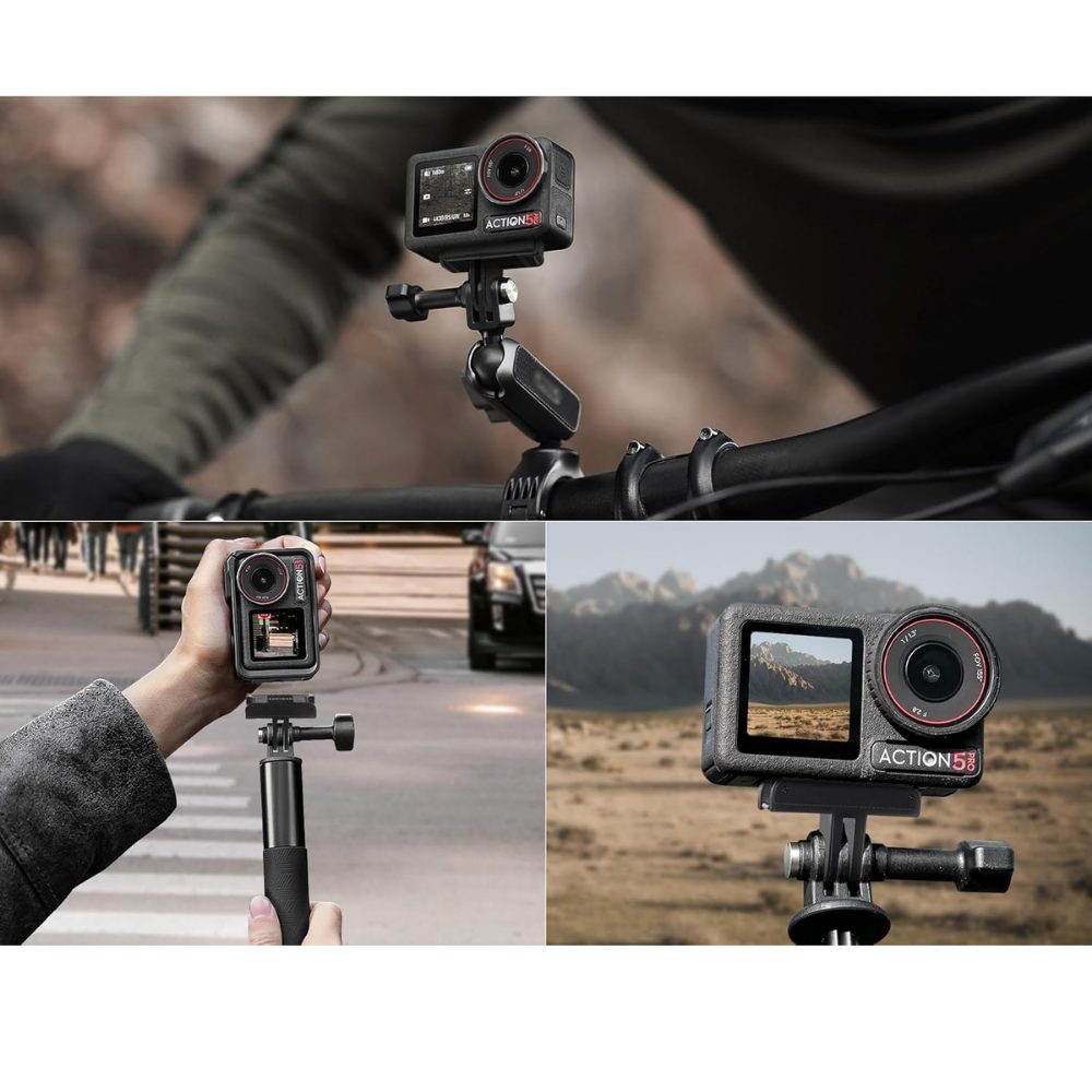 KNMASTER Manyetik Hızlı Çıkarılabilir Adaptör – DJI Uyumlu Kamera Montaj Aparatı