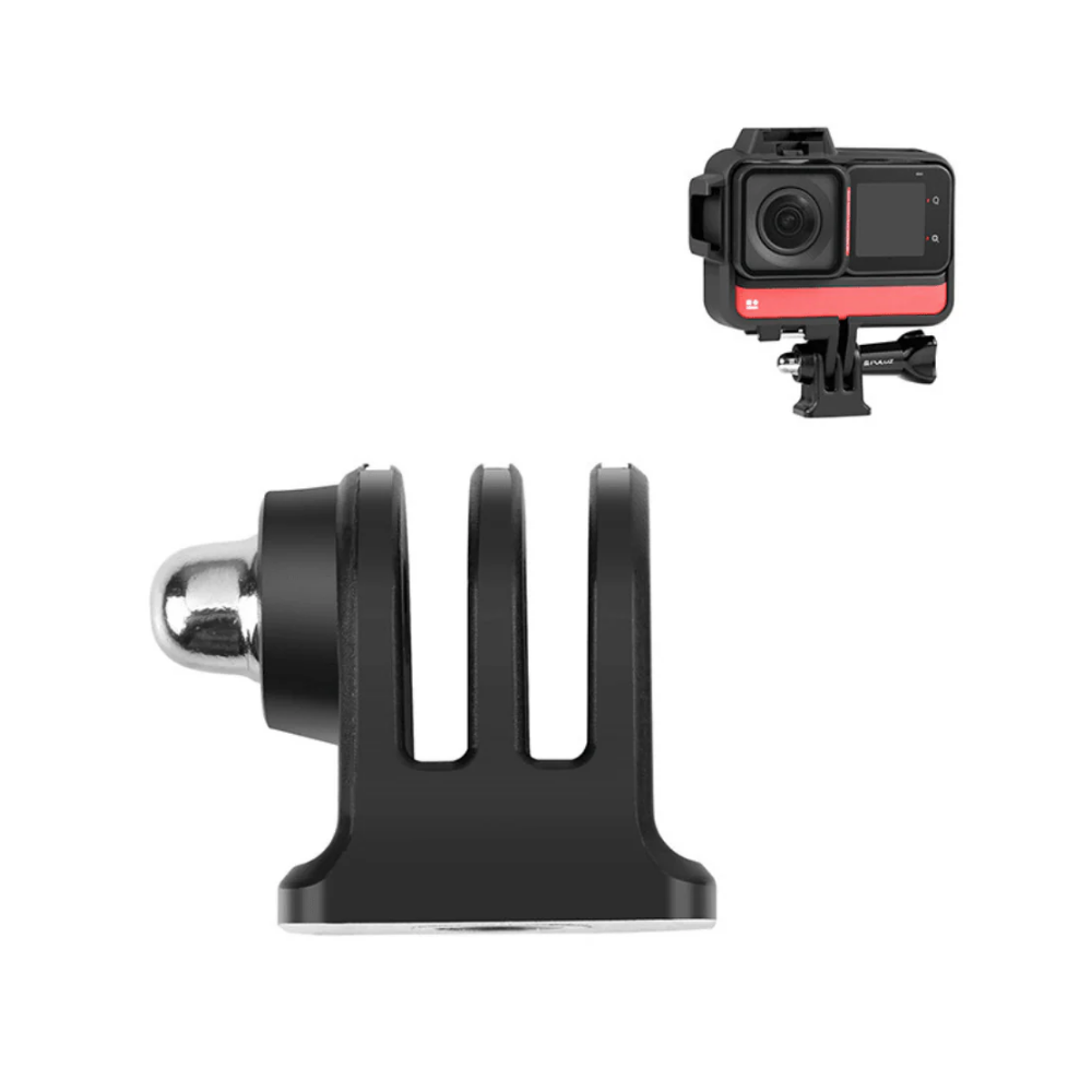 KNMASTER Aksiyon Kamerası Tripod Bağlantı Adaptörü – 1/4″ Vida Dişi – GoPro, DJI Osmo Action ve Insta360 Uyumlu