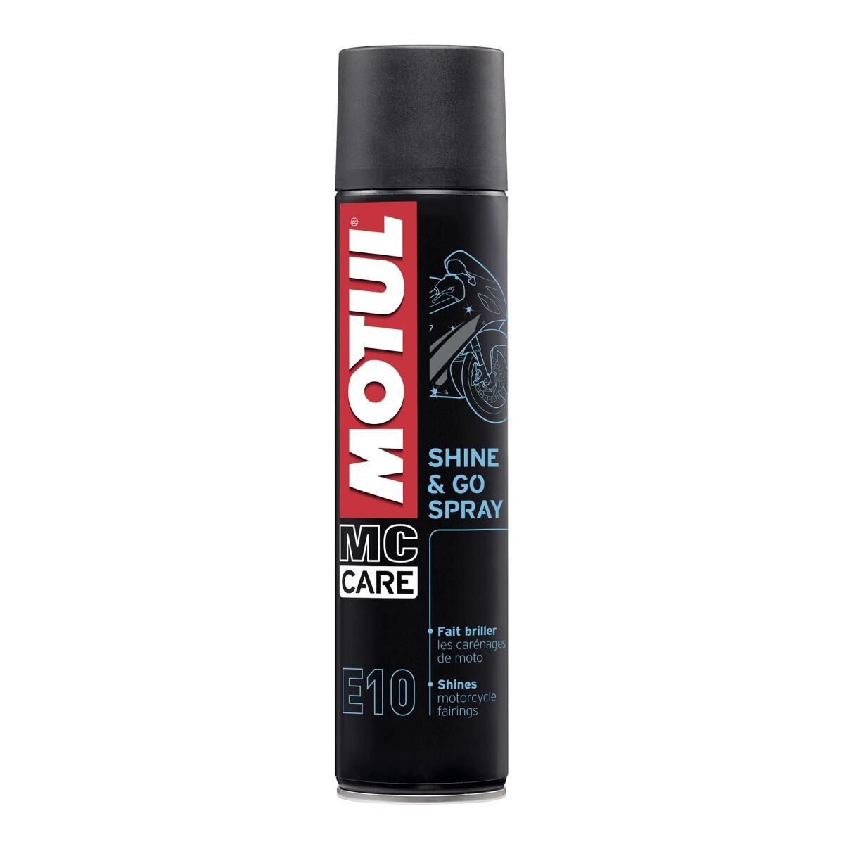 Motul MC CARE E10 Shine & Go Temizlik Spreyi 400ML