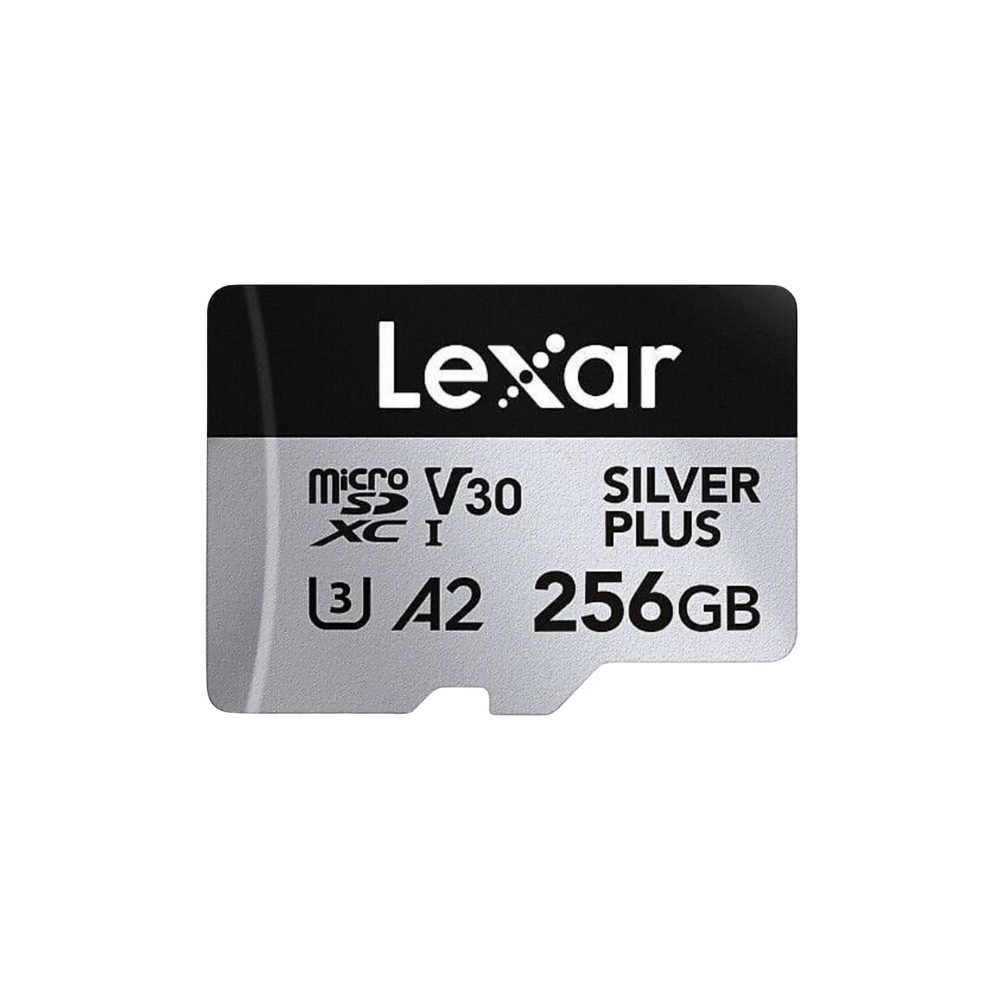 KNMASTER Lexar  256GB Silver Plus 205MB 4K V30 Uhsı Micro Sd Hafıza Kartı