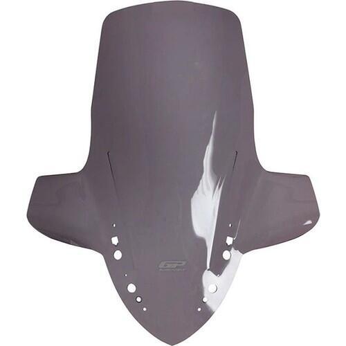 GP Kompozit Yamaha XMAX 250 / 300 / 400 2018-2022 Uyumlu Elcikli Ön Cam Füme 60 Cm