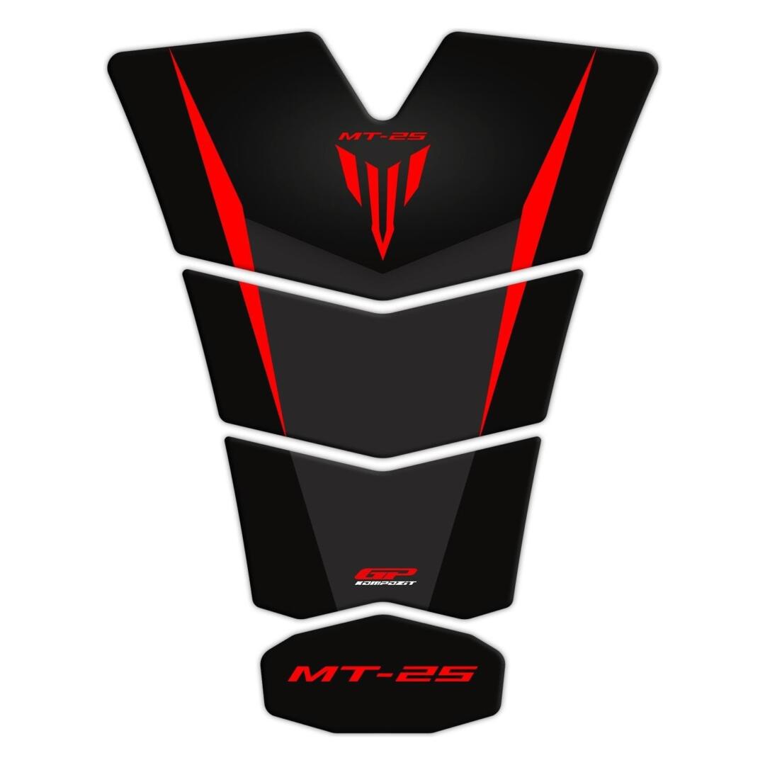 GP Kompozit GP Kompozit Yamaha MT-25 2020-2023 Uyumlu Tank Pad Seti