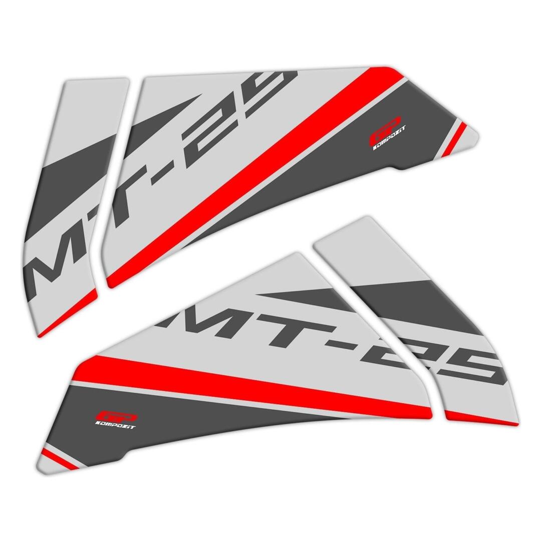 GP Kompozit GP Kompozit Yamaha MT-25 2020-2023 Uyumlu Tank Pad Seti