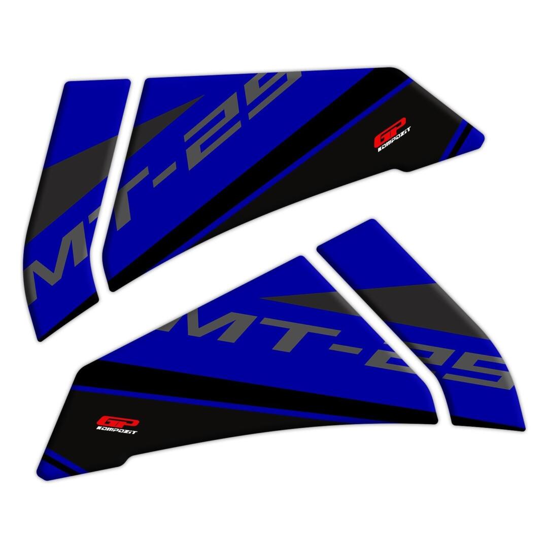 GP Kompozit GP Kompozit Yamaha MT-25 2020-2023 Uyumlu Tank Pad Seti