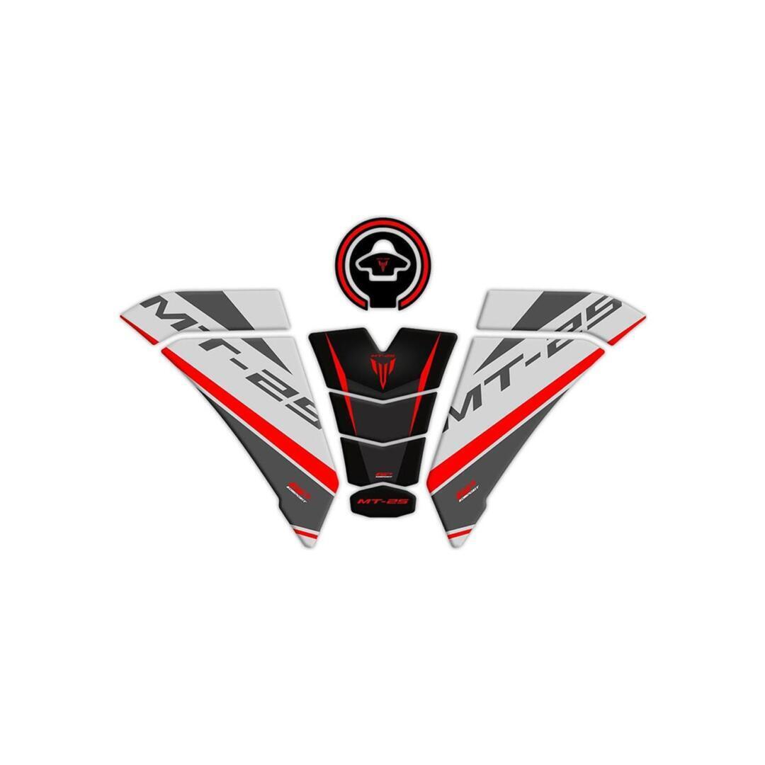 GP Kompozit Yamaha MT-25 2020-2023 Uyumlu Tank Pad Seti