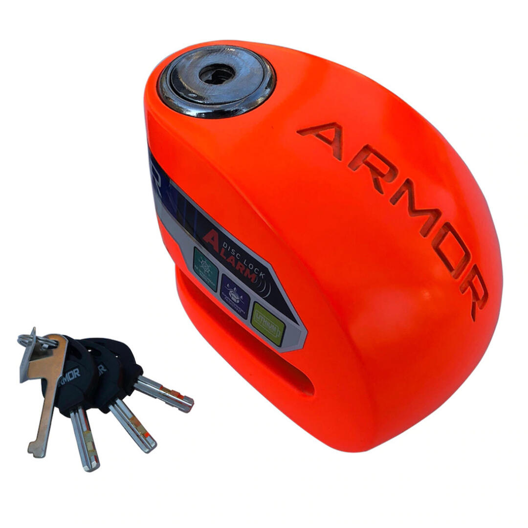 Armor 610 MVA 10MM Paslanmaz Çelik Alarmlı Disk Kilidi