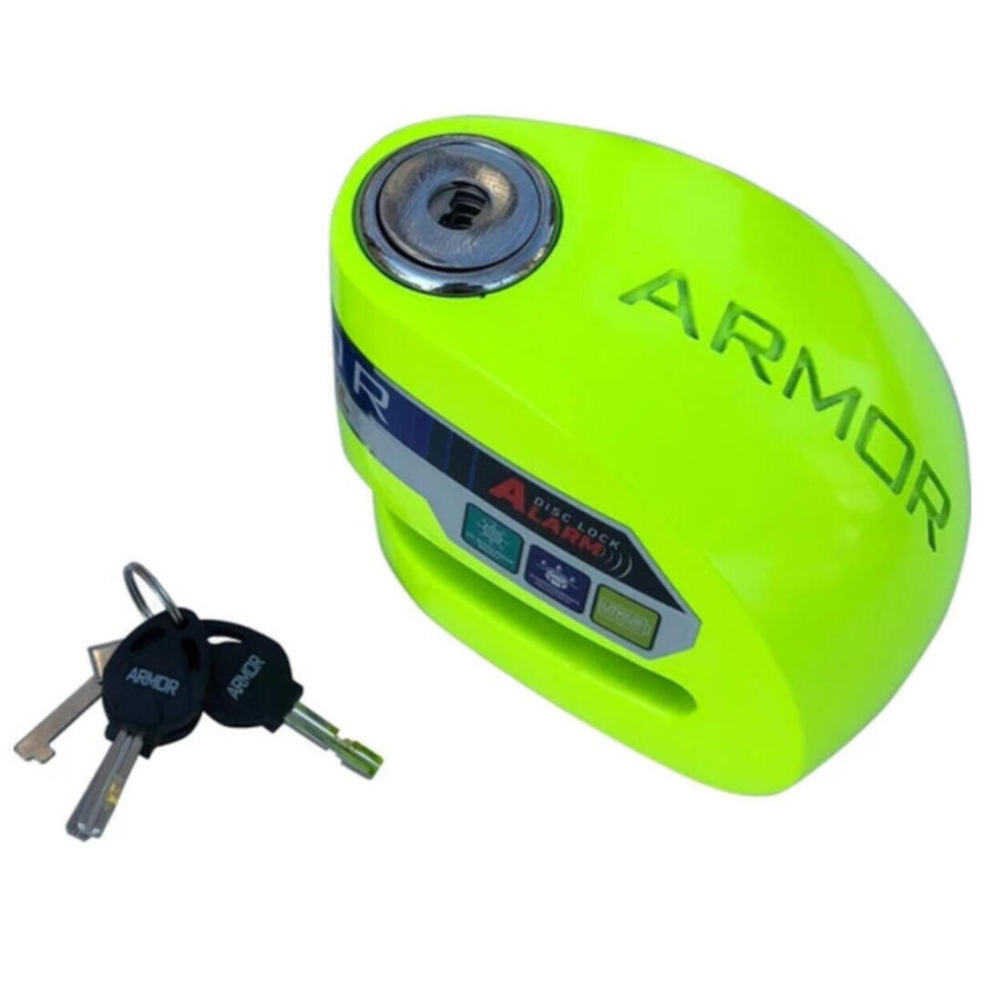 Armor 610 MVA 10MM Paslanmaz Çelik Alarmlı Disk Kilidi Armor 610 MVA 10MM Paslanmaz Çelik Alarmlı Disk Kilidi