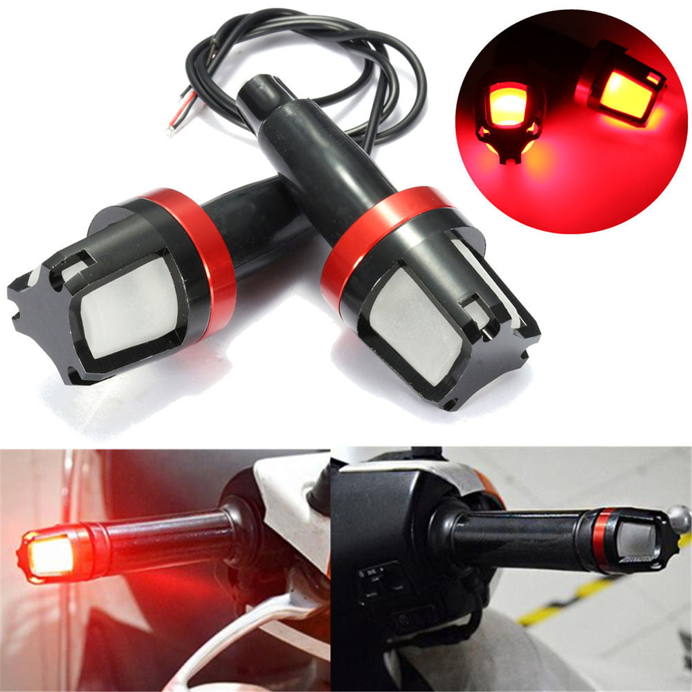KNMASTER Led Aydınlatmalı Motosiklet Gidon Topuzu