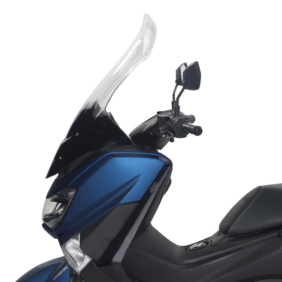 GP Kompozit GP Kompozit Yamaha NMAX 125 / 155 2015-2020 Uyumlu Baskılı Elcikli Ön Cam Füme 74 Cm