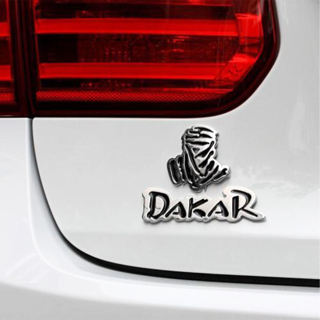 KNMASTER Dakar Amblem Metal Sticker