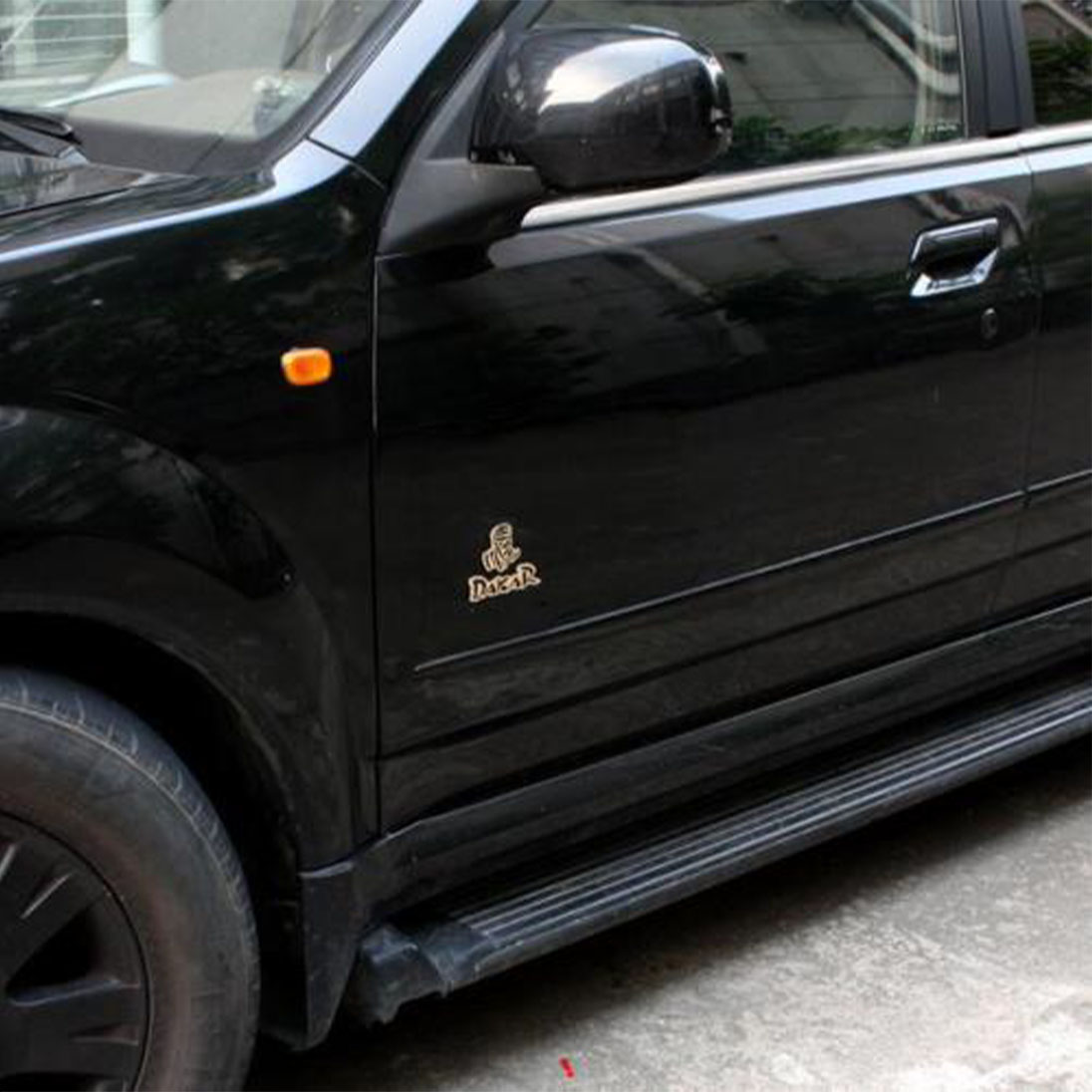 KNMASTER Dakar Amblem Metal Sticker