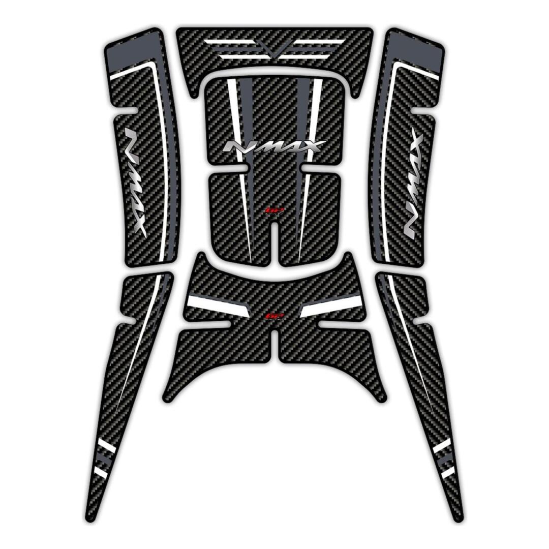 GP Kompozit GP Kompozit Yamaha NMAX 125 / 155 2021-2023 Uyumlu Tank Pad Seti