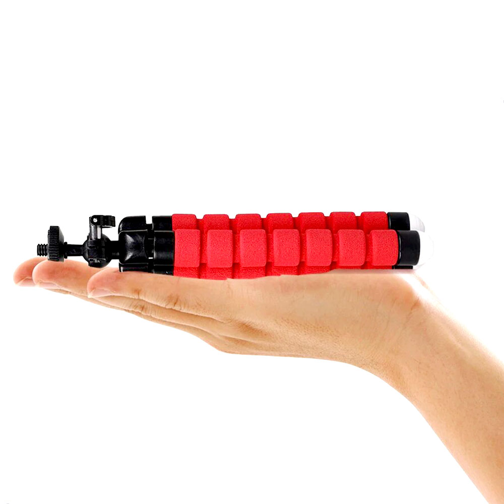 KNMASTER Knmaster Mini Esnek Ahtapot Tripod + Telefon Tutucu