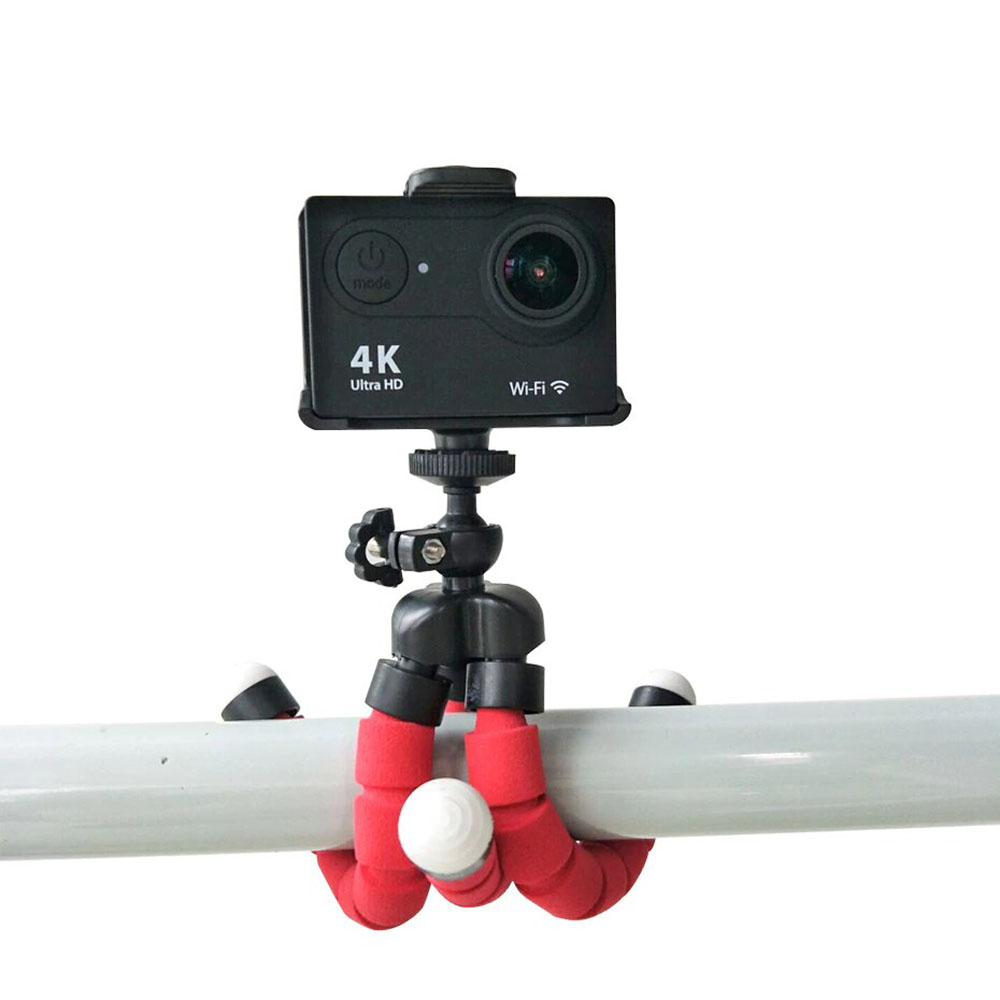 KNMASTER Knmaster Mini Esnek Ahtapot Tripod + Telefon Tutucu