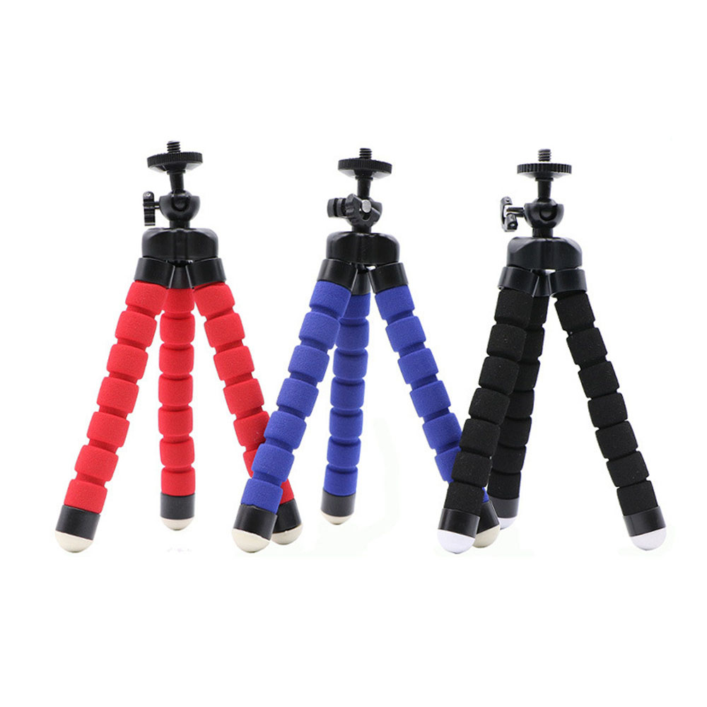 KNMASTER Knmaster Mini Esnek Ahtapot Tripod + Telefon Tutucu