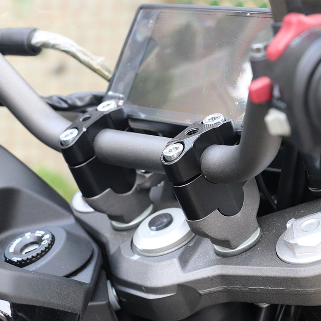 KNMASTER Knmaster Motosiklet Gidon Yükseltme Takımı