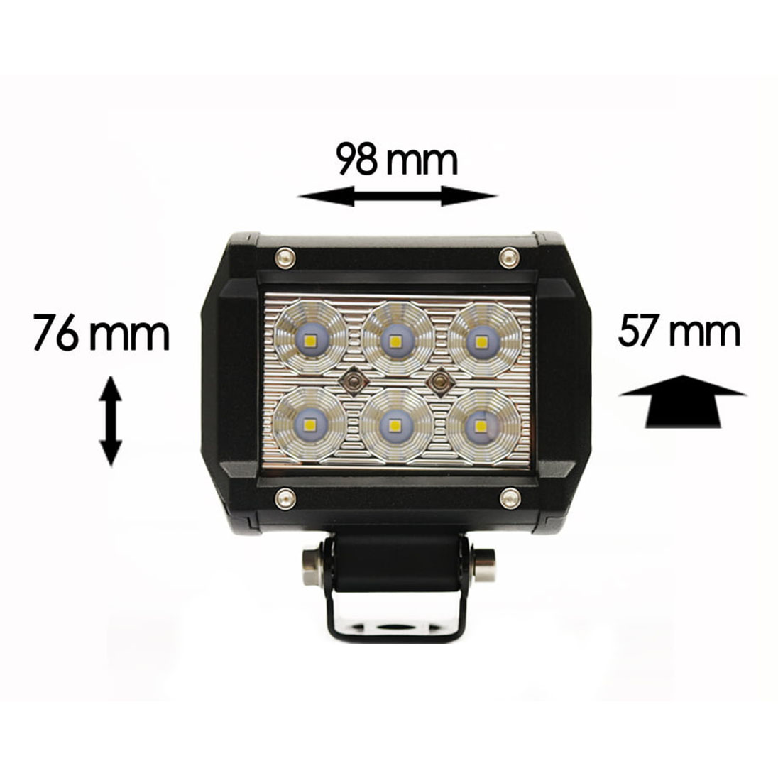 KNMASTER Knmaster Volcano 18W Plastik Motosiklet Sis Farı