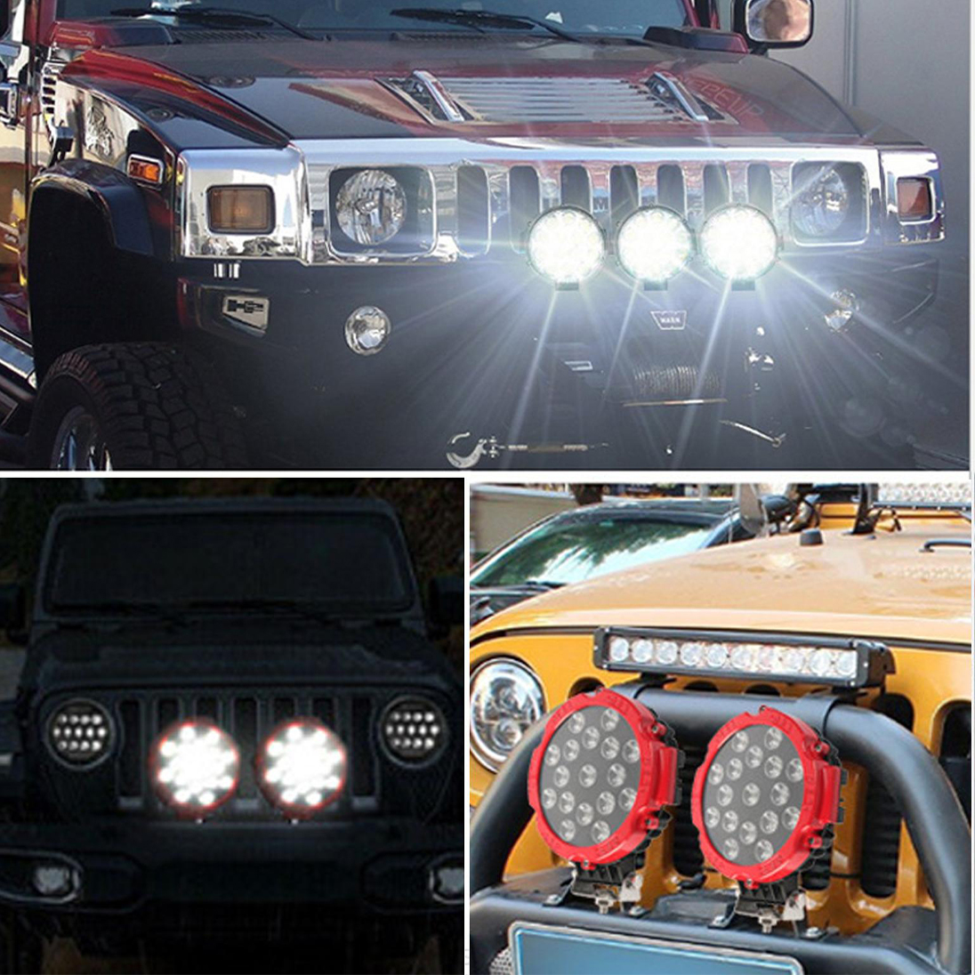 KNMASTER Knmaster Laguna 51W Off Road Sis Farı Siyah
