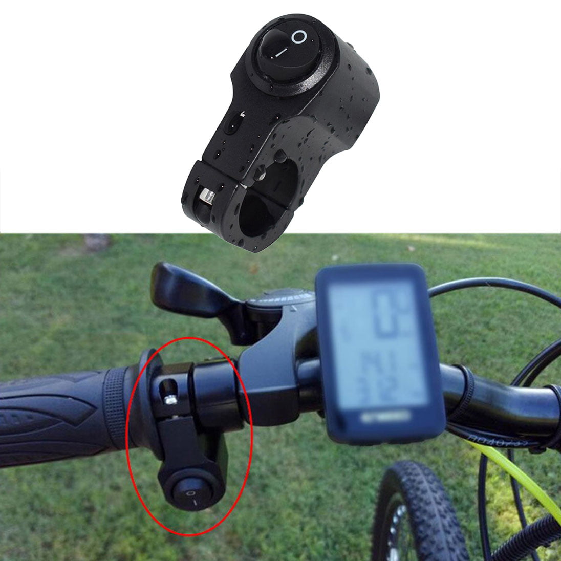 KNMASTER Knmaster B130 Motosiklet Sis Farı Aç Kapa Butonu