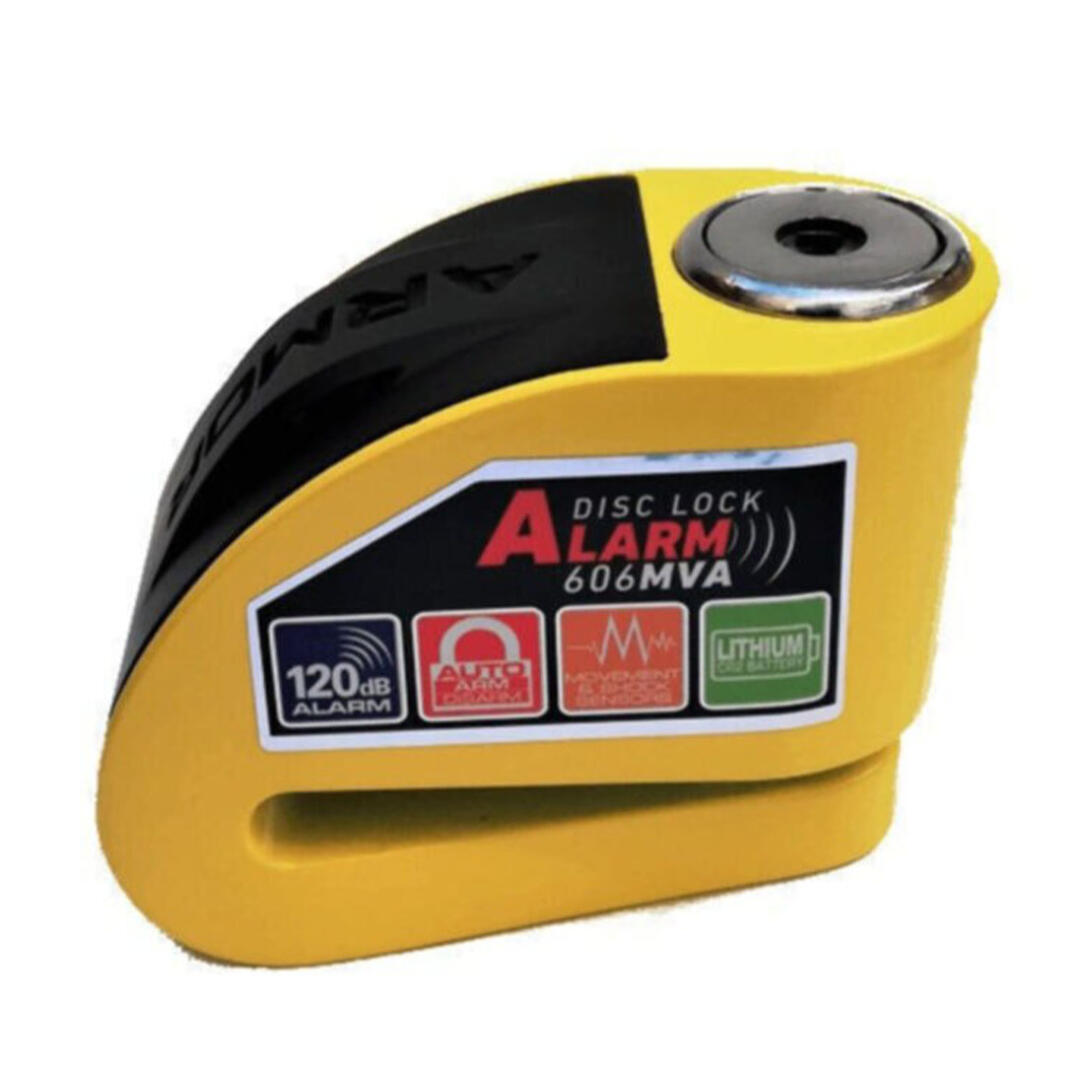 Armor 606 MVA 6MM Paslanmaz Çelik Alarmlı Disk Kilidi