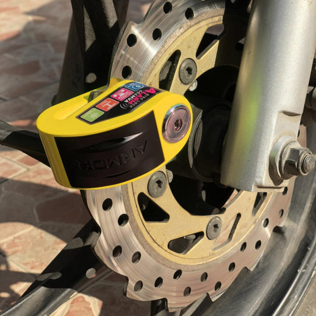 Armor 606 MVA 6MM Paslanmaz Çelik Alarmlı Disk Kilidi