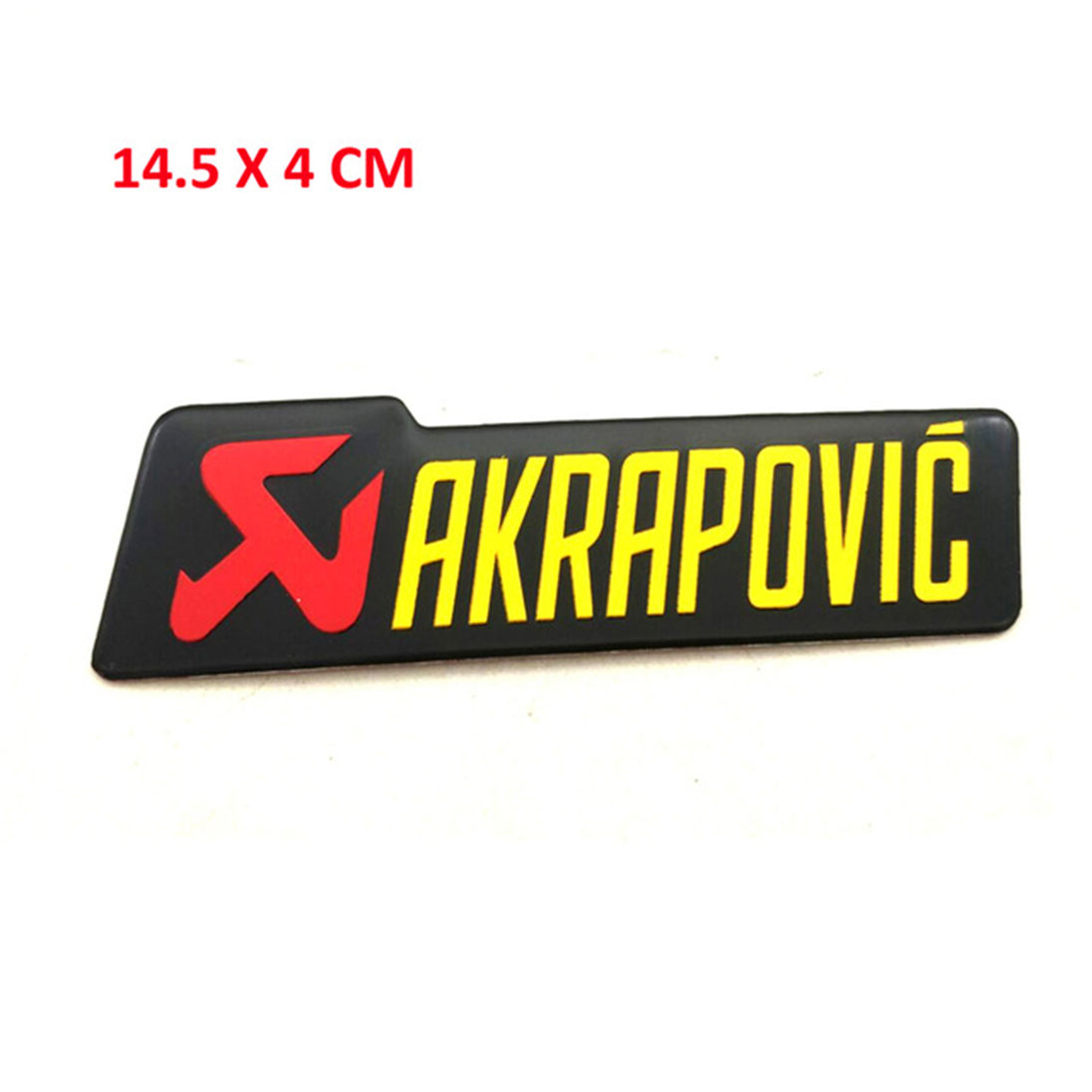 Akrapovic Dikdörtgen Alüminyum Sticker