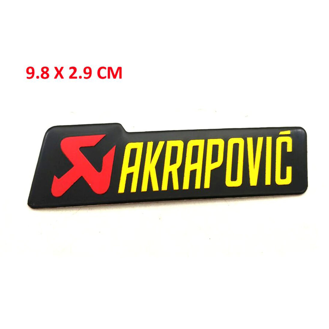 Akrapovic Dikdörtgen Alüminyum Sticker