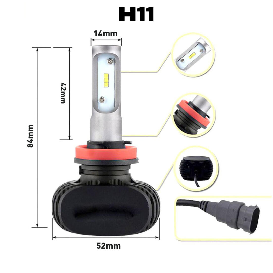 KNMASTER Knmaster LA-300 Evrensel Tek Led Far Ampulü