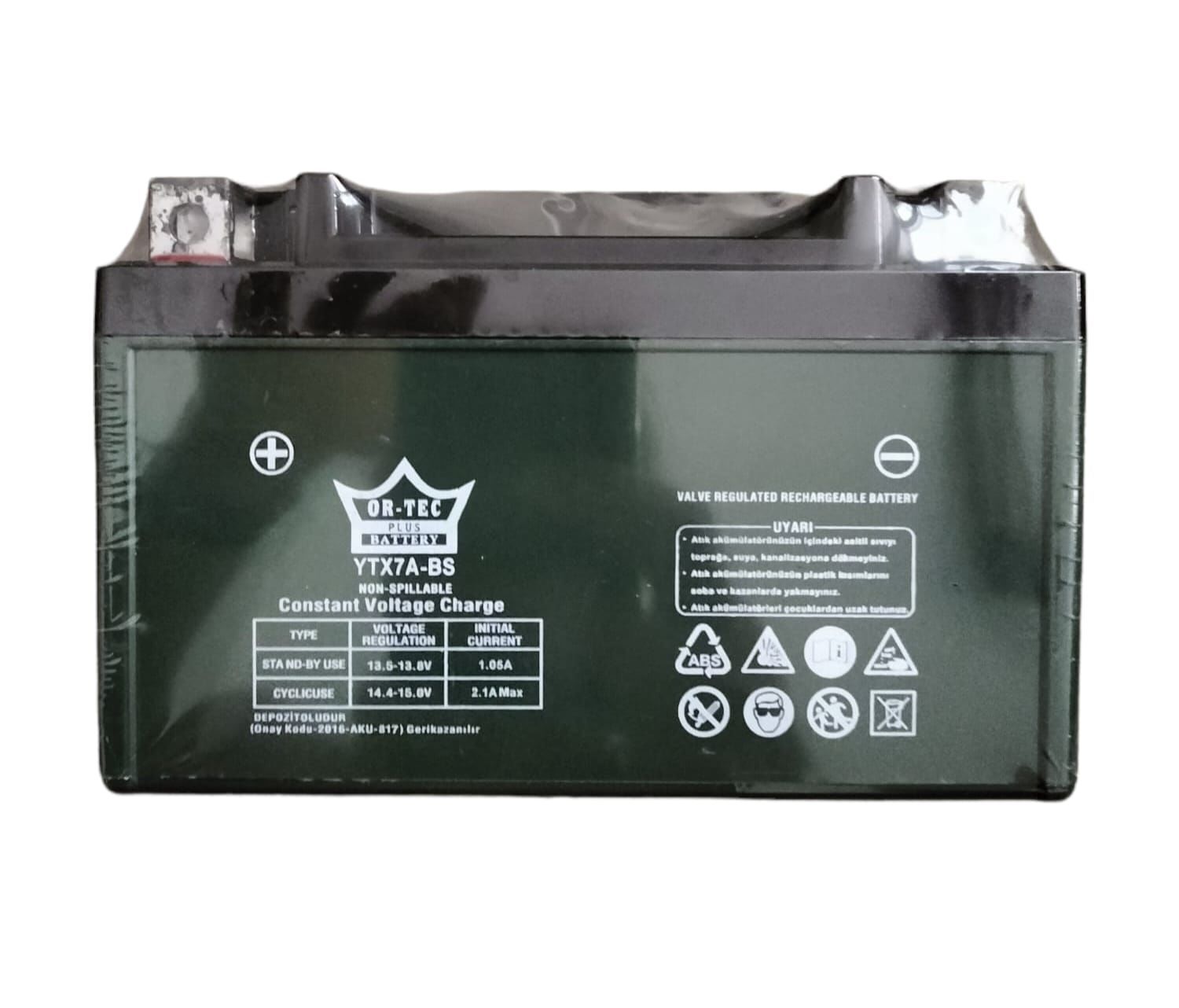 Apachi 12v-7ah Akü (scooter Motor) Ytx7a
