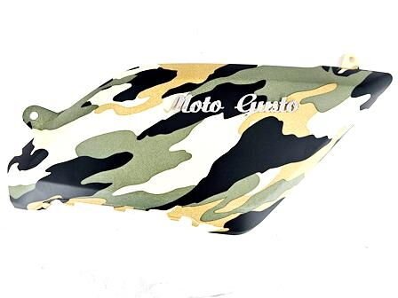 MOTO GUSTO Rmg Moto Gusto Panzer 125 Far Muhafaza Alt Sol Sarı (kamuflaj)