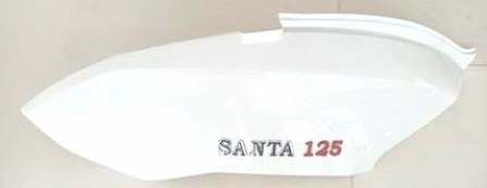 MOTO GUSTO Rmg Moto Gusto Santa 125 Sele Yan Kapak sağ Beyaz