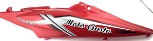 MOTO GUSTO Rmg Moto Gusto Scorpion Sele Altı Yan Kapak Sol Kırmızı