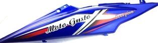 MOTO GUSTO Rmg Moto Gusto Scorpion Sele Altı Yan Kapak sağ Mavı