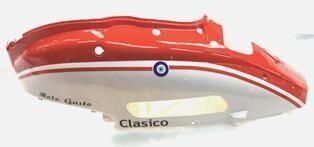 MOTO GUSTO Rmg Moto Gusto Classico 125 Sele Yan Kapak Sol Kırmızı