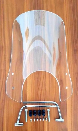 MOTO GUSTO Rmg Moto Gusto Diva Milano Siperlik + Braket Komple 44cm