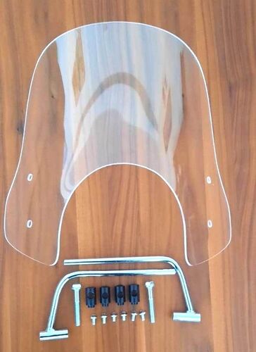 MOTO GUSTO Rmg Moto Gusto Diva Milano Siperlik + Braket Komple 34cm